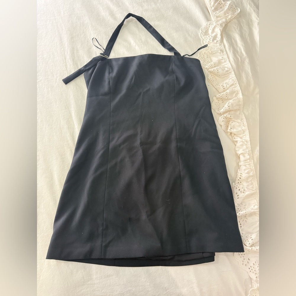 Abercrombie and fitch black mini dress